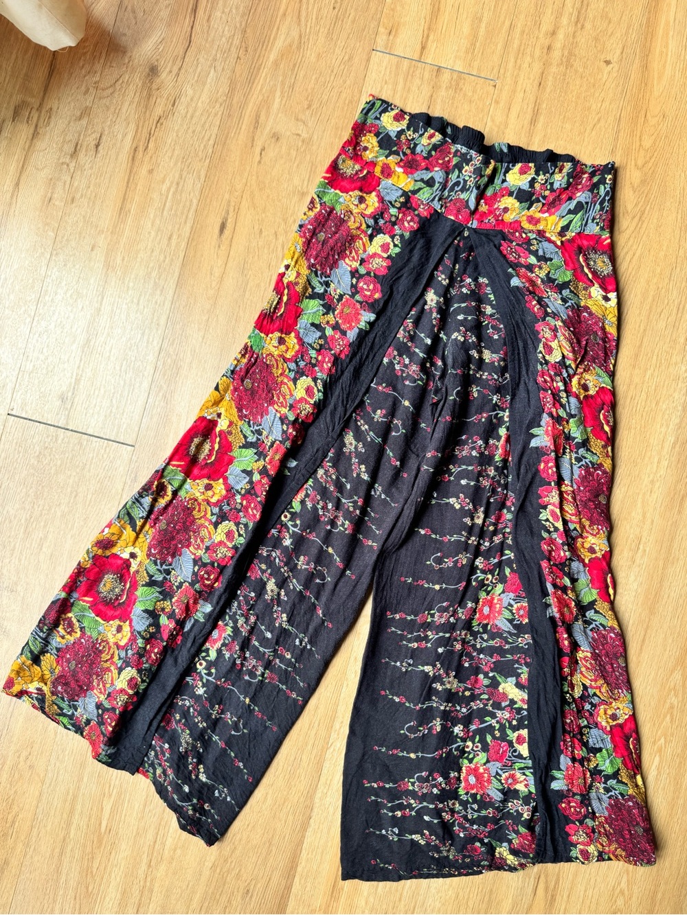 Wide Leg Boho Pants